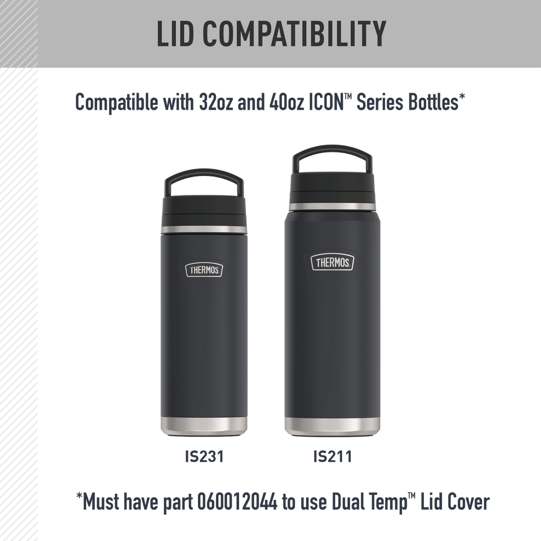 32oz ICON™ DUAL TEMP BEVERAGE BOTTLE - REPLACEMENT LID COVER