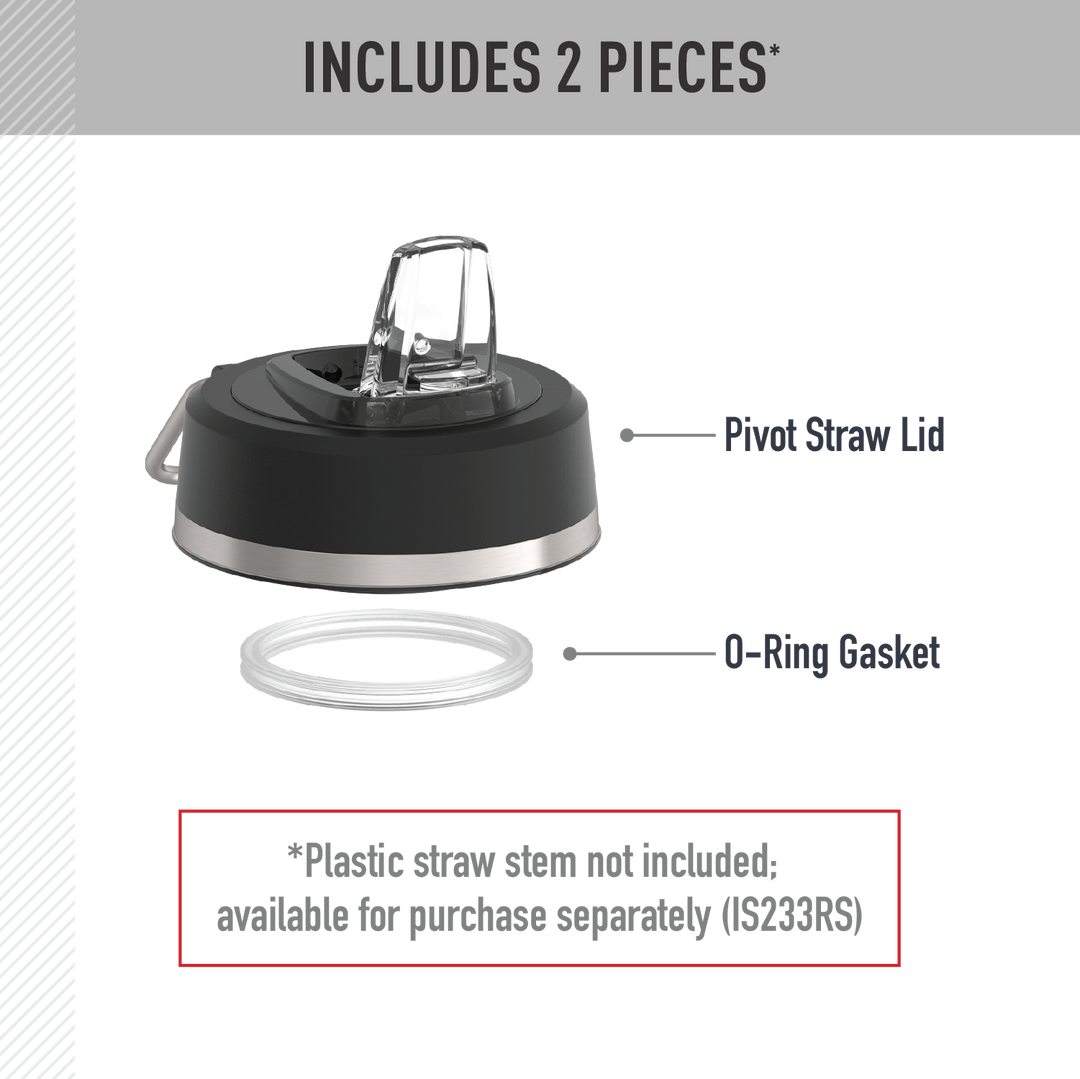 32oz ICON™ WATER BOTTLE - REPLACEMENT STRAW LID