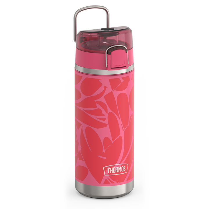 18oz ICON™ KIDS WATER BOTTLE WITH SPOUT LID - ABSTRACT PETALS