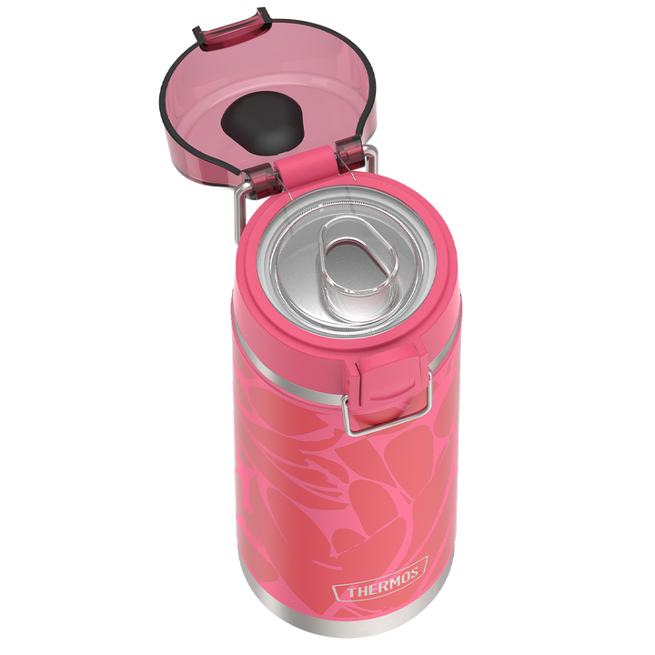 18oz ICON™ KIDS WATER BOTTLE WITH SPOUT LID - ABSTRACT PETALS