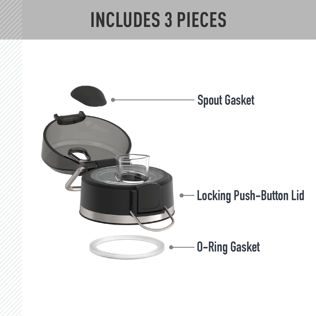 18oz ICON™ KIDS WATER BOTTLE - REPLACEMENT SPOUT LID