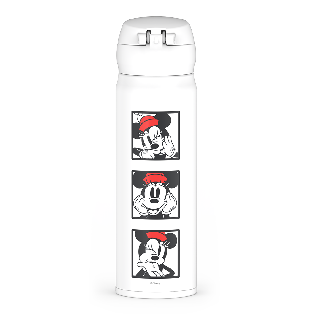 16oz STAINLESS STEEL DIRECT DRINK BOTTLE MINNIE MOUSE