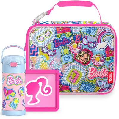 Barbie™ Bundle - Soft Lunch Box, 12oz FUNtainer® Water Bottle & Hard Ice