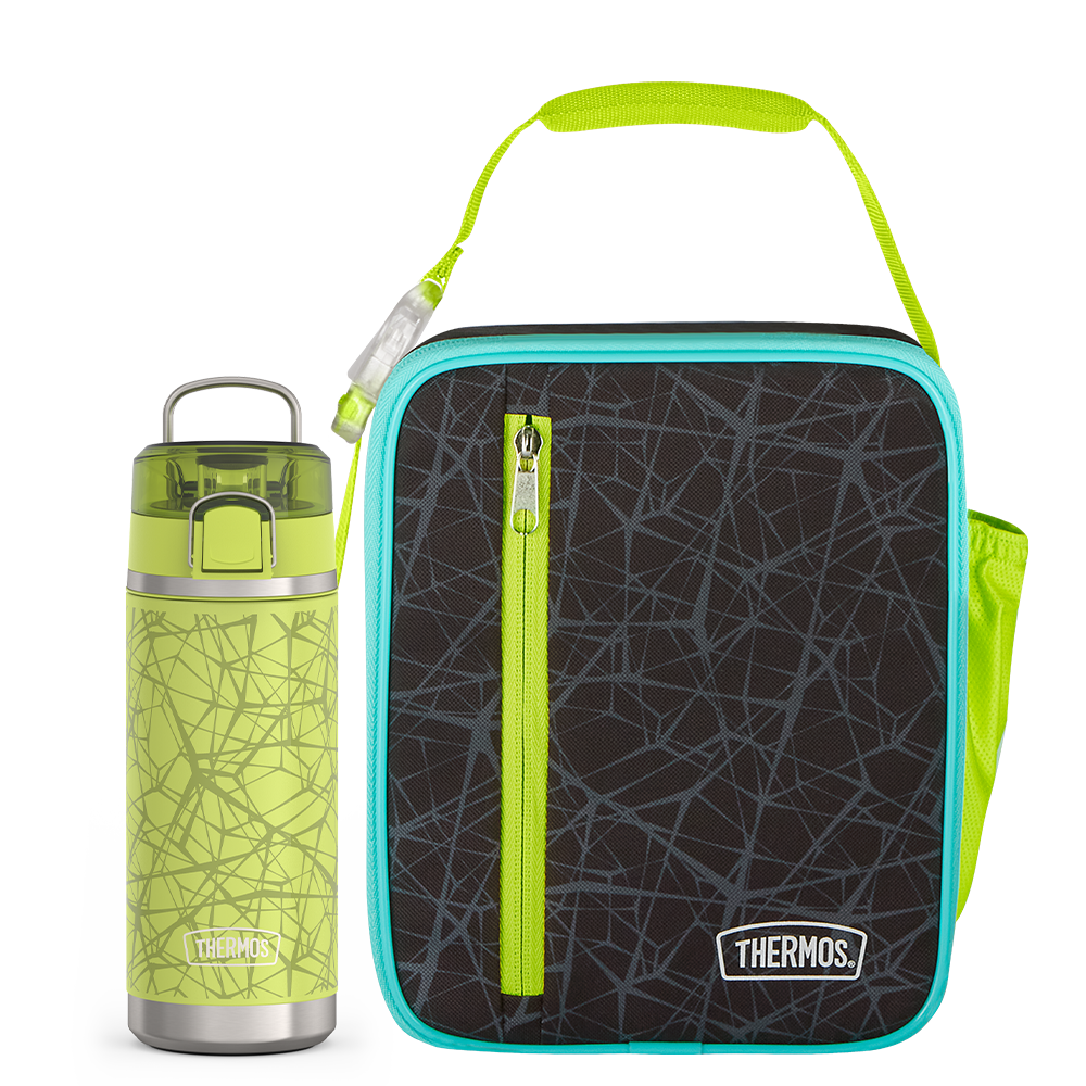 Sport Web Upright & 18oz Icon™ Kids Water Bottle Bundle