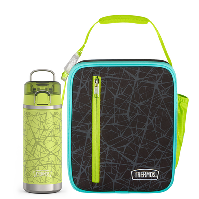 Sport Web Upright & 18oz Icon™ Kids Water Bottle Bundle