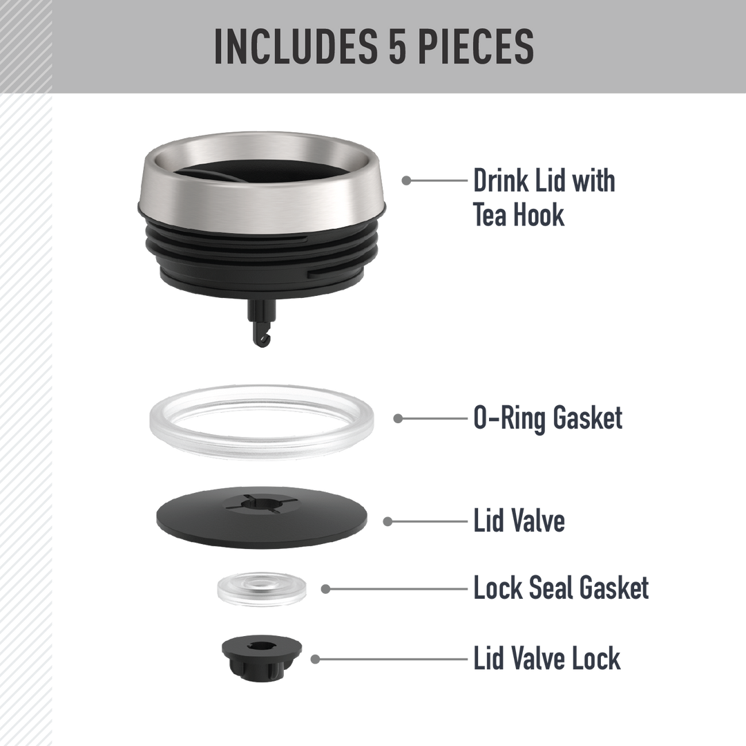 16oz STAINLESS KING™ MUG + TUMBLER - REPLACEMENT LID