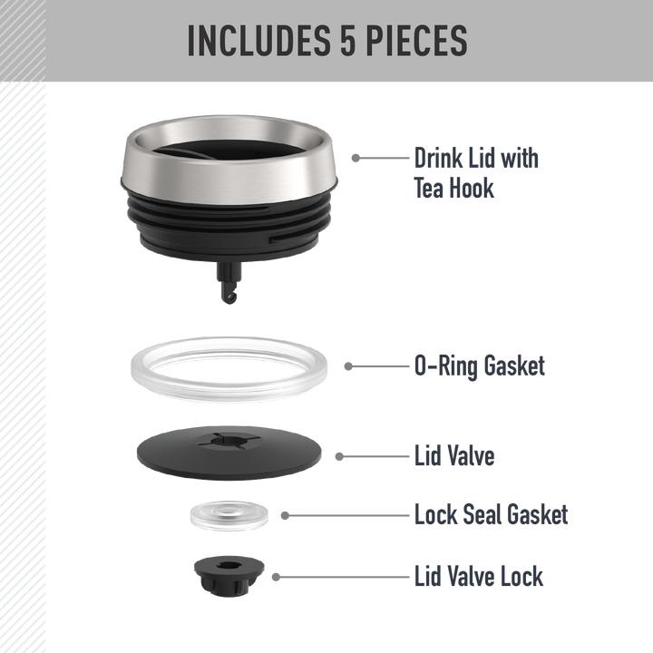 16oz STAINLESS KING™ MUG + TUMBLER - REPLACEMENT LID