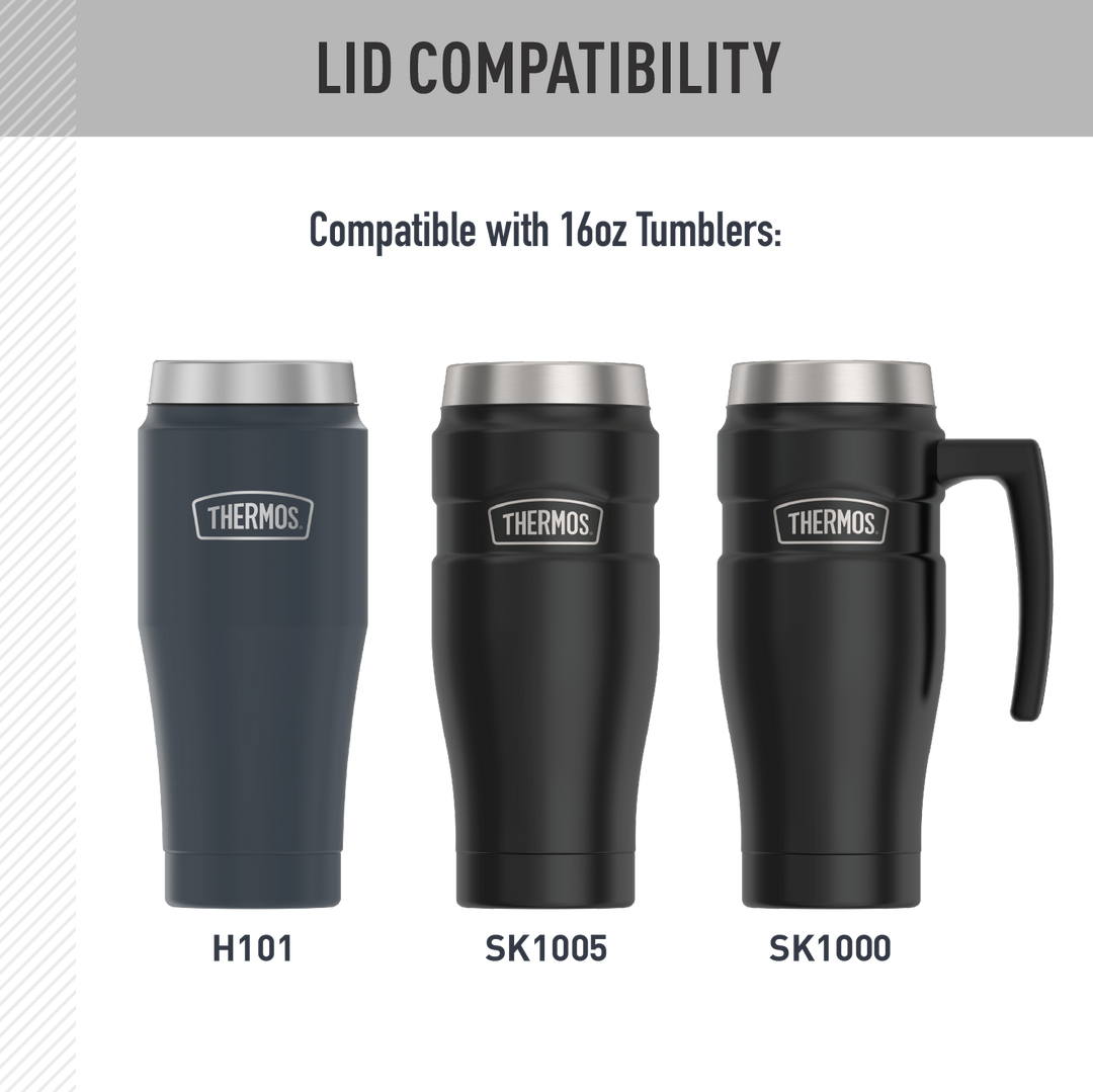 16oz STAINLESS KING™ MUG + TUMBLER - REPLACEMENT LID
