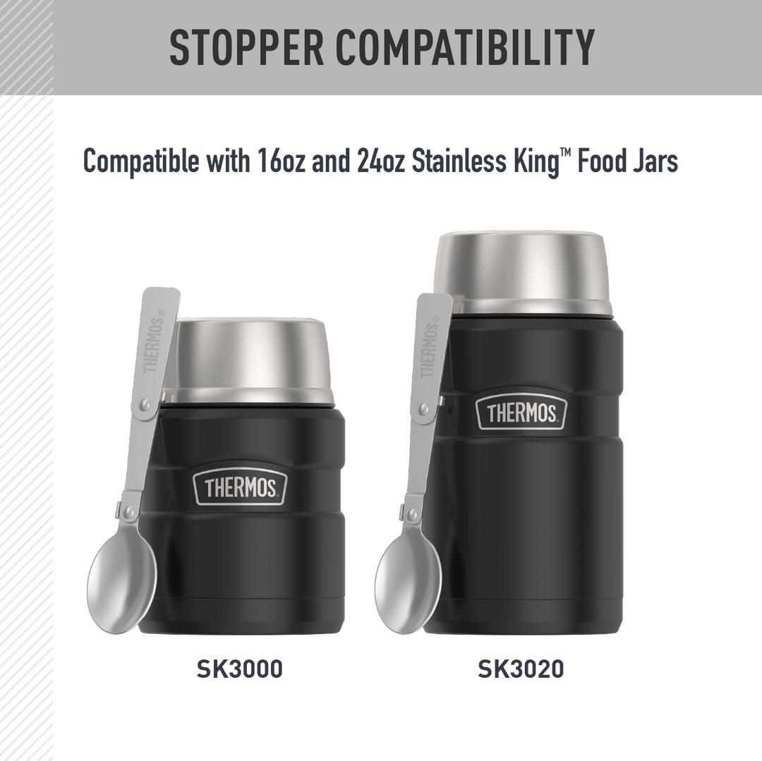 16oz + 24oz STAINLESS KING™ FOOD JAR - REPLACEMENT STOPPER