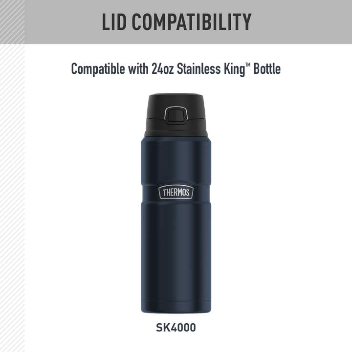 24oz STAINLESS KING™ DIRECT DRINK BOTTLE - REPLACEMENT LID