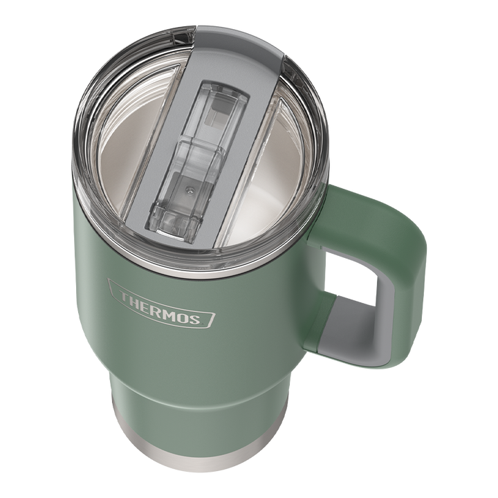 32oz STAINLESS STEEL CUP HOLDER MUG