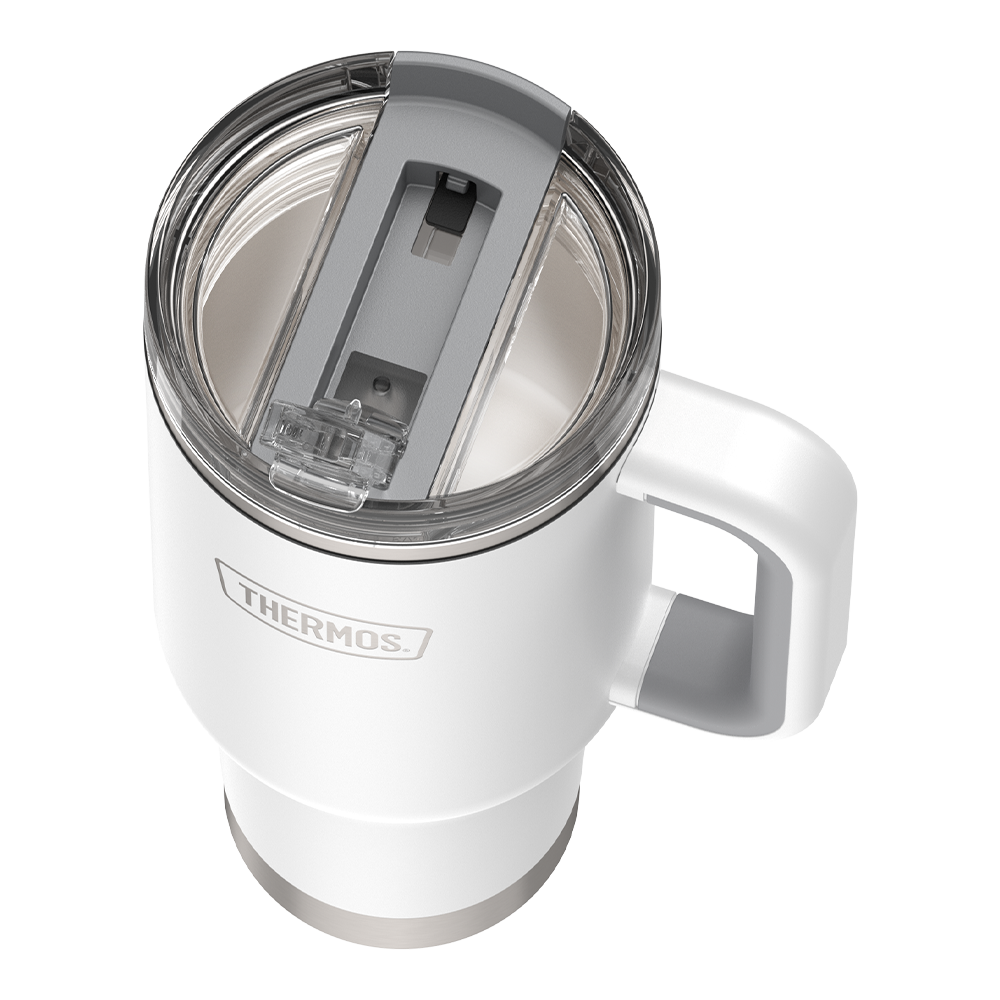 32oz STAINLESS STEEL CUP HOLDER MUG