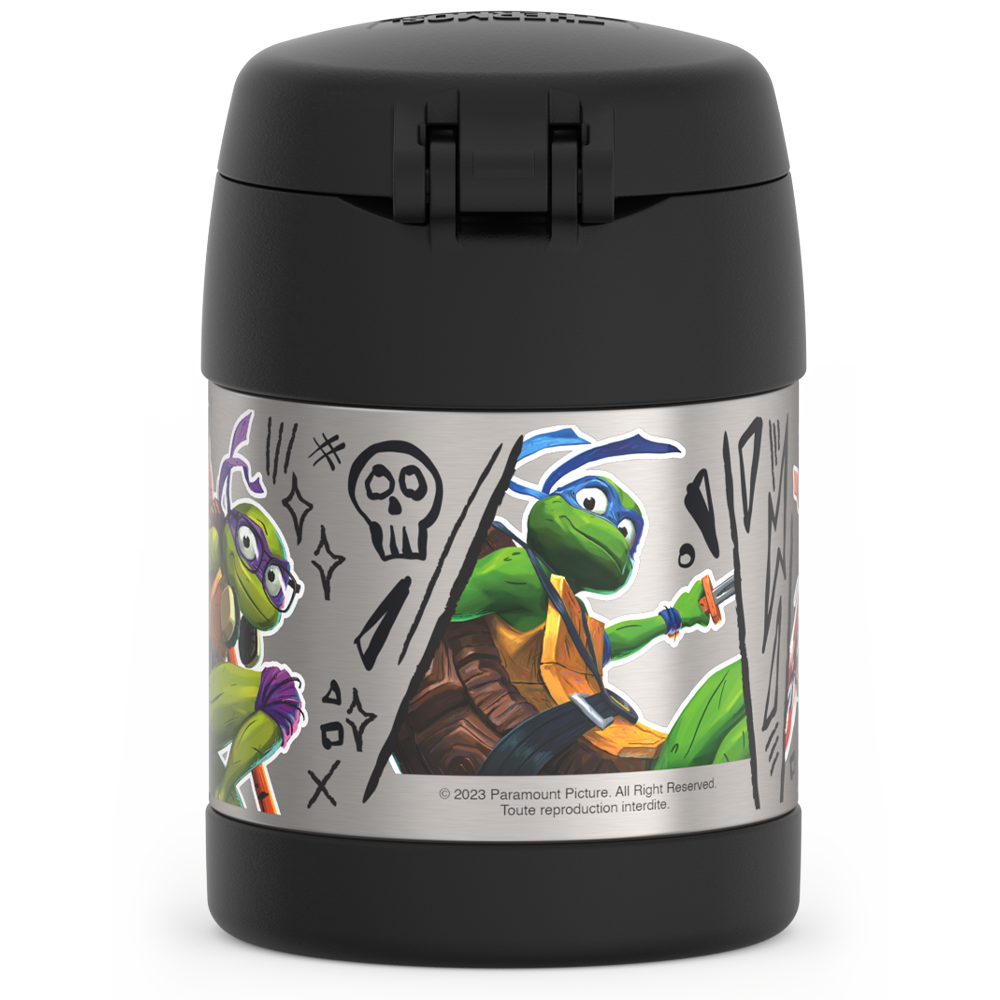 Teenage Mutant Ninja Turtles Bundle - Soft Lunch Box, 12oz FUNtainer® Water Bottle &amp; 10oz FUNtainer® Food Jar