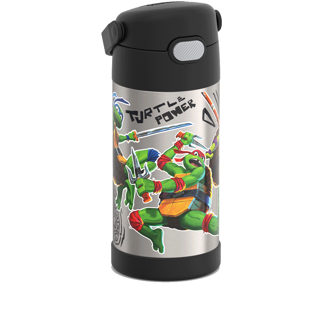 Teenage Mutant Ninja Turtles Bundle - Soft Lunch Box, 12oz FUNtainer® Water Bottle &amp; 10oz FUNtainer® Food Jar