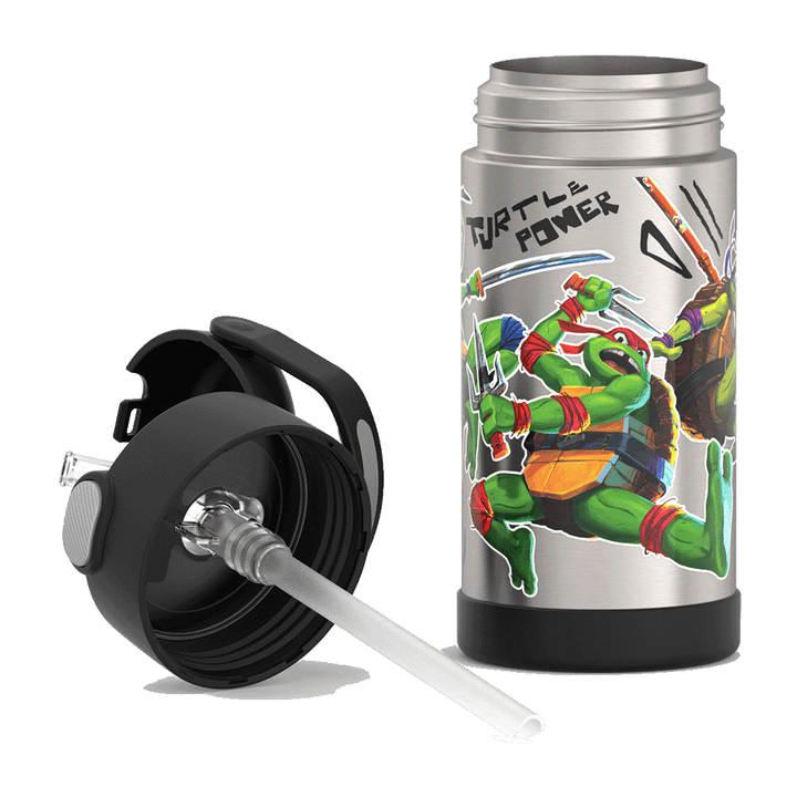 Teenage Mutant Ninja Turtles Bundle - Soft Lunch Box, 12oz FUNtainer® Water Bottle &amp; 10oz FUNtainer® Food Jar