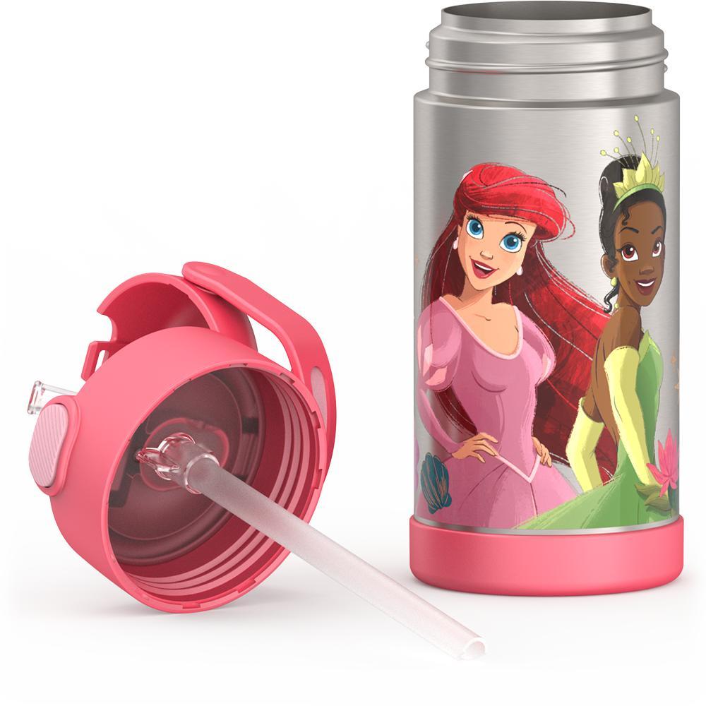 Thermos FUNtainer 12 oz Disney Princess Bottle Keeps Contents Cold Up To  12hrs