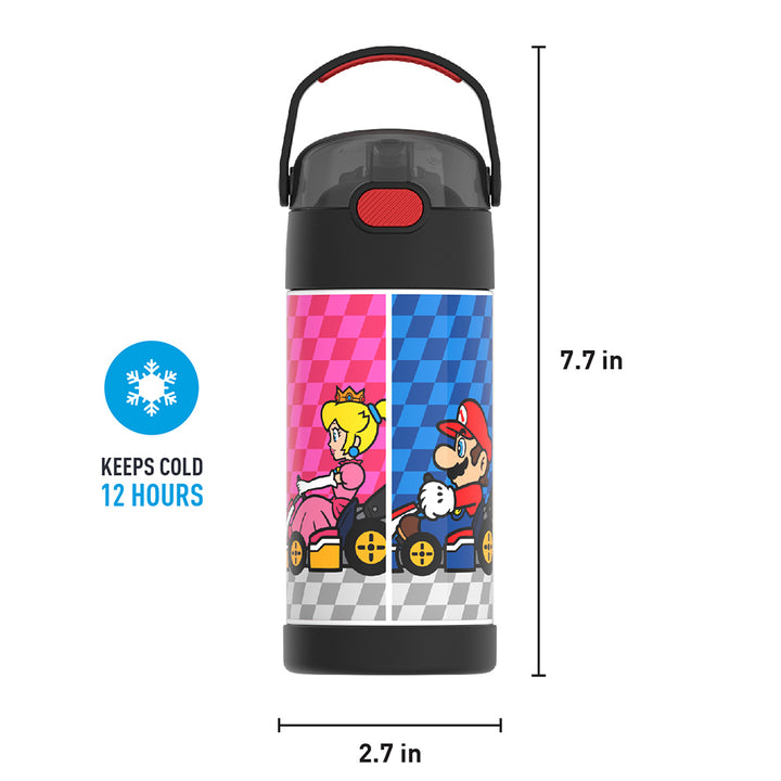 12oz FUNTAINER® WATER BOTTLE MARIO KART™