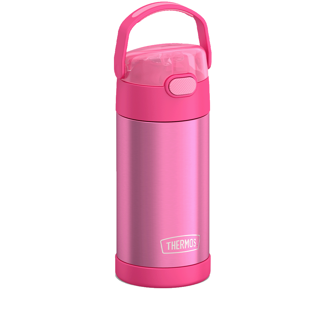 12oz FUNTAINER® WATER BOTTLE - PINK