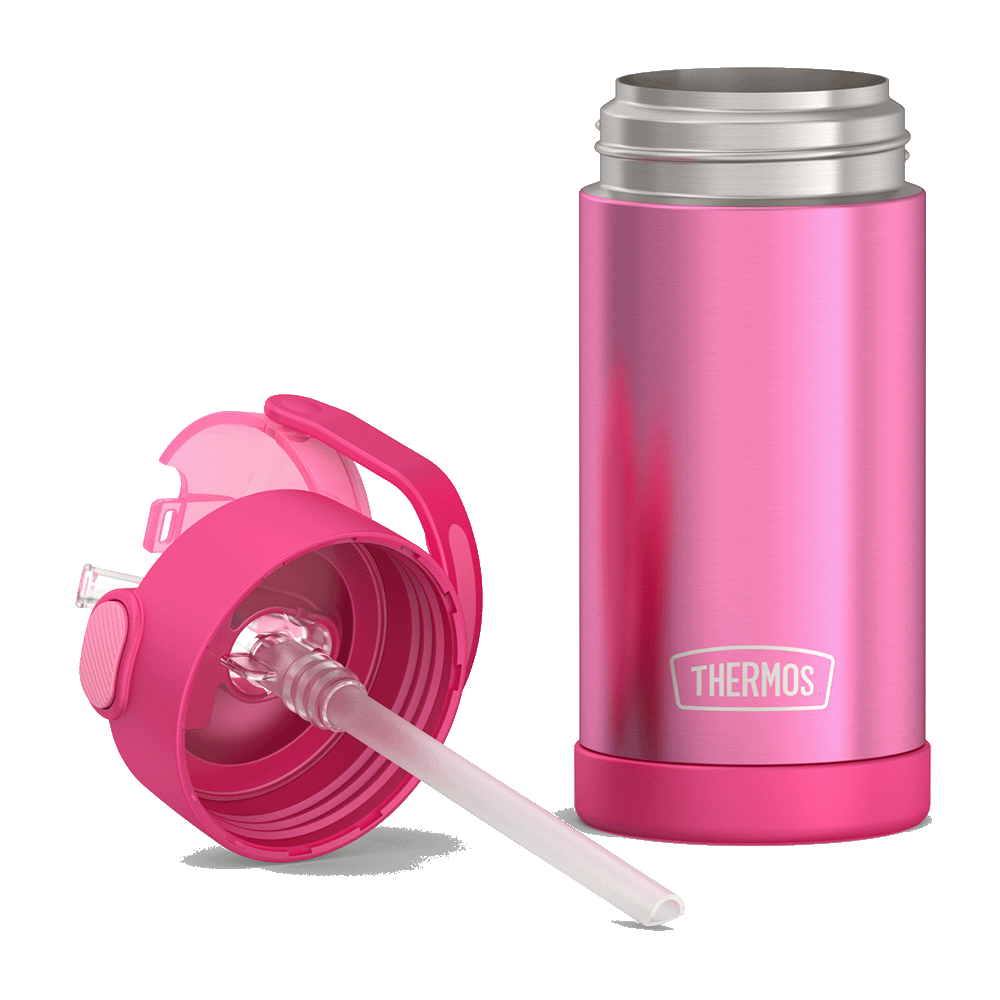 12oz FUNTAINER® WATER BOTTLE - PINK
