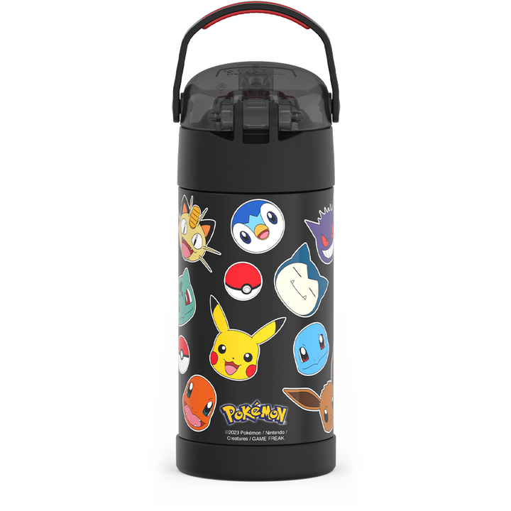 Pokémon Bundle - Novelty Lunch Box, 12oz FUNtainer® Water Bottle, 10oz FUNtainer® Food Jar &amp; Hard Ice