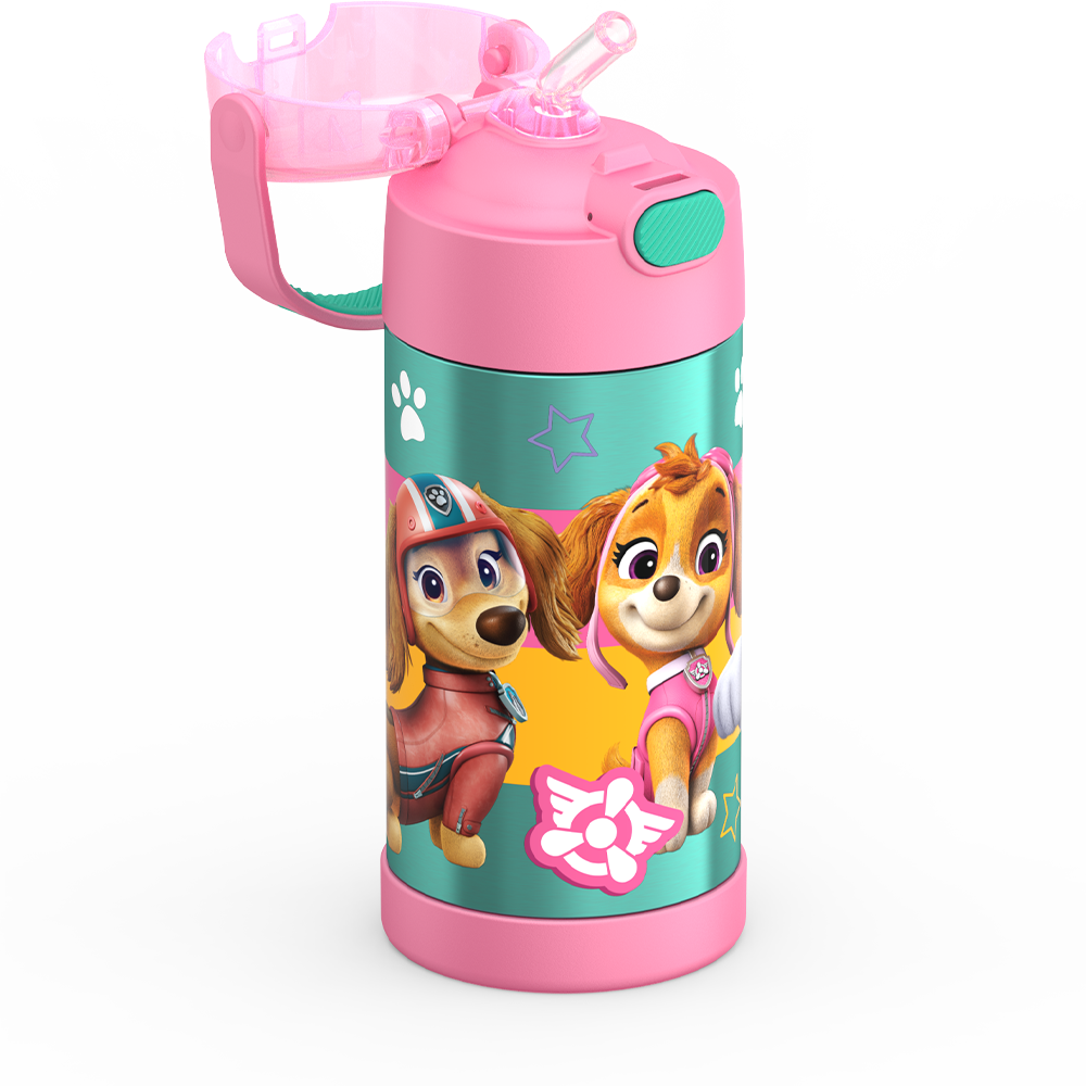 Paw Patrol Skye Bundle - Soft Lunch Box, 12oz FUNtainer® Water Bottle, 10oz FUNtainer® Food Jar &amp; Hard Ice