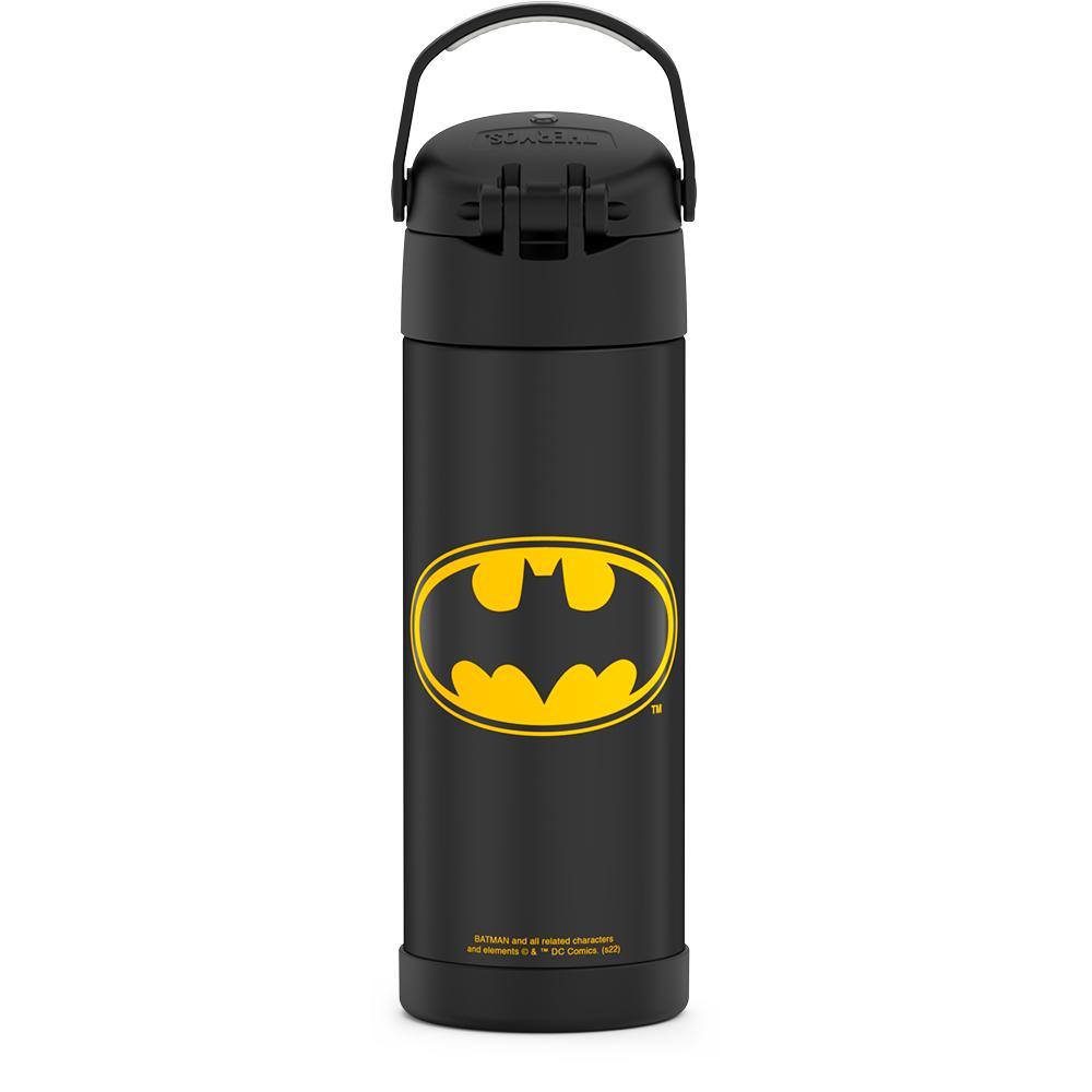 Thermos Funtainer 16 Oz Bottle in Matte Black