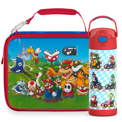 Mario Kart™ Bundle - Insulated Lunch Box and 16oz FUNtainer® Water Bottle