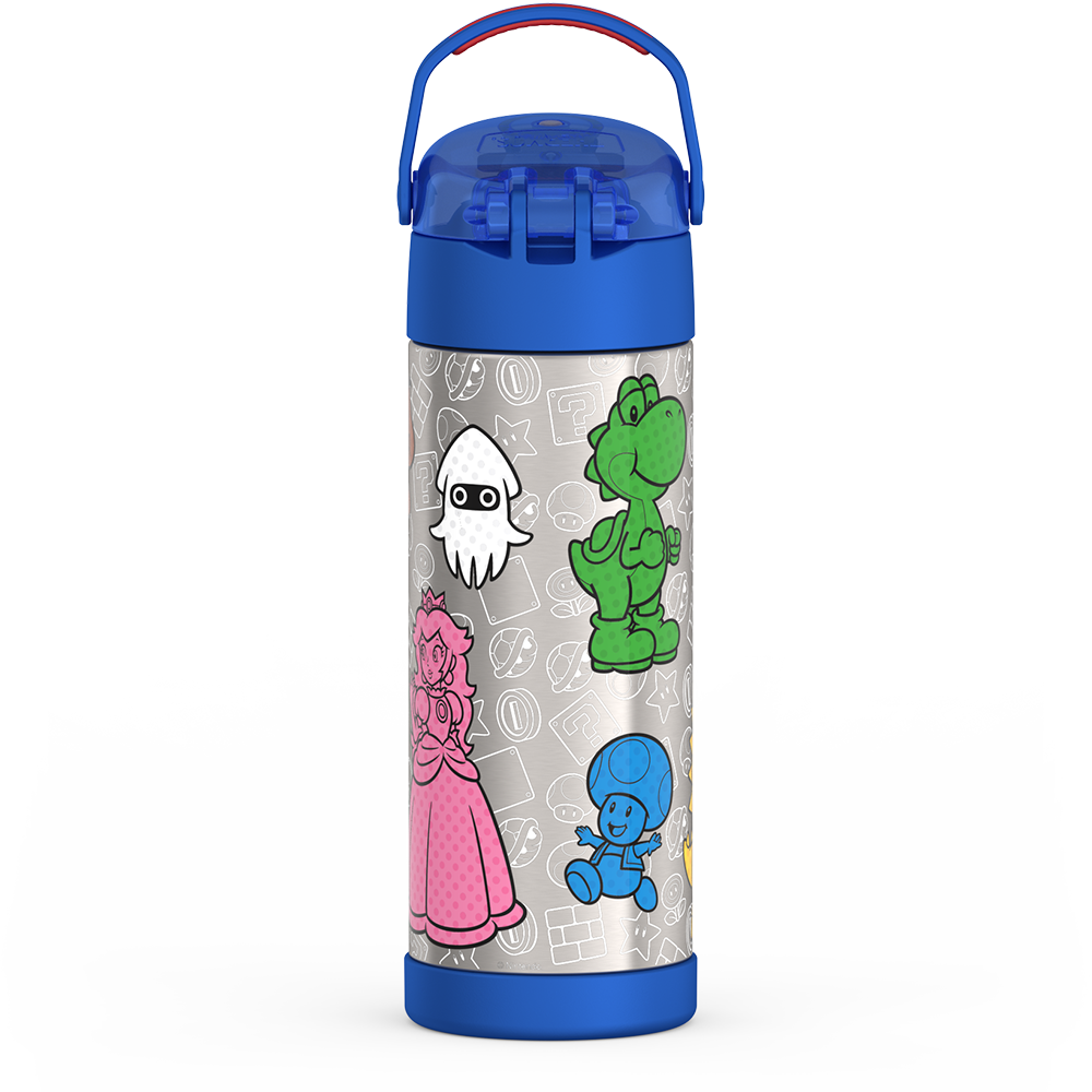 16oz FUNtainer® Kids Insulated Water Bottle | Thermos® – Thermos Brand 16oz FUNtainer® Kids Insulated Water Bottle | Thermos® – Thermos Brand