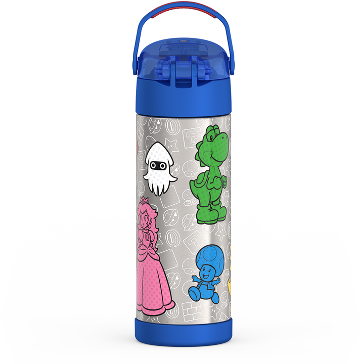 16oz Insulated Water Bottle Kids Stainless Steel Water Bottle
