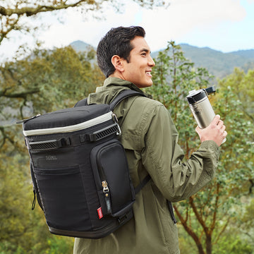 18 Can Backpack Cooler Thermos Brand