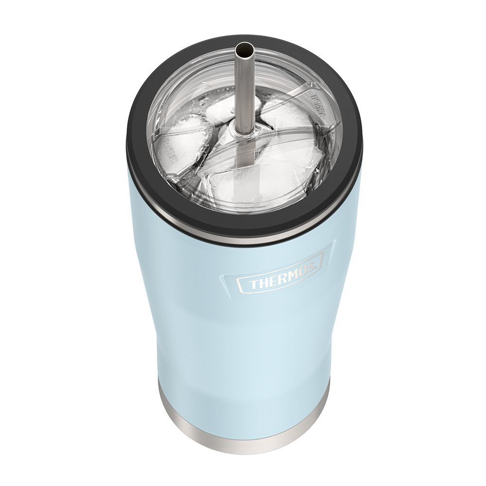 Luxury Travel Thermos Grandes with Straw – Snorecoffee