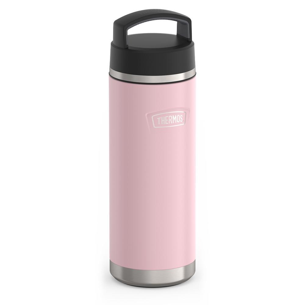 Thermos® Stainless Steel Water Bottle with Push Button Flip Top Lid, 530-mL