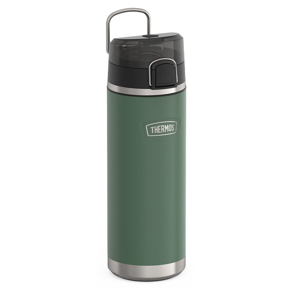 24oz ICON™ WATER BOTTLE WITH SPOUT - ALPINE GREEN