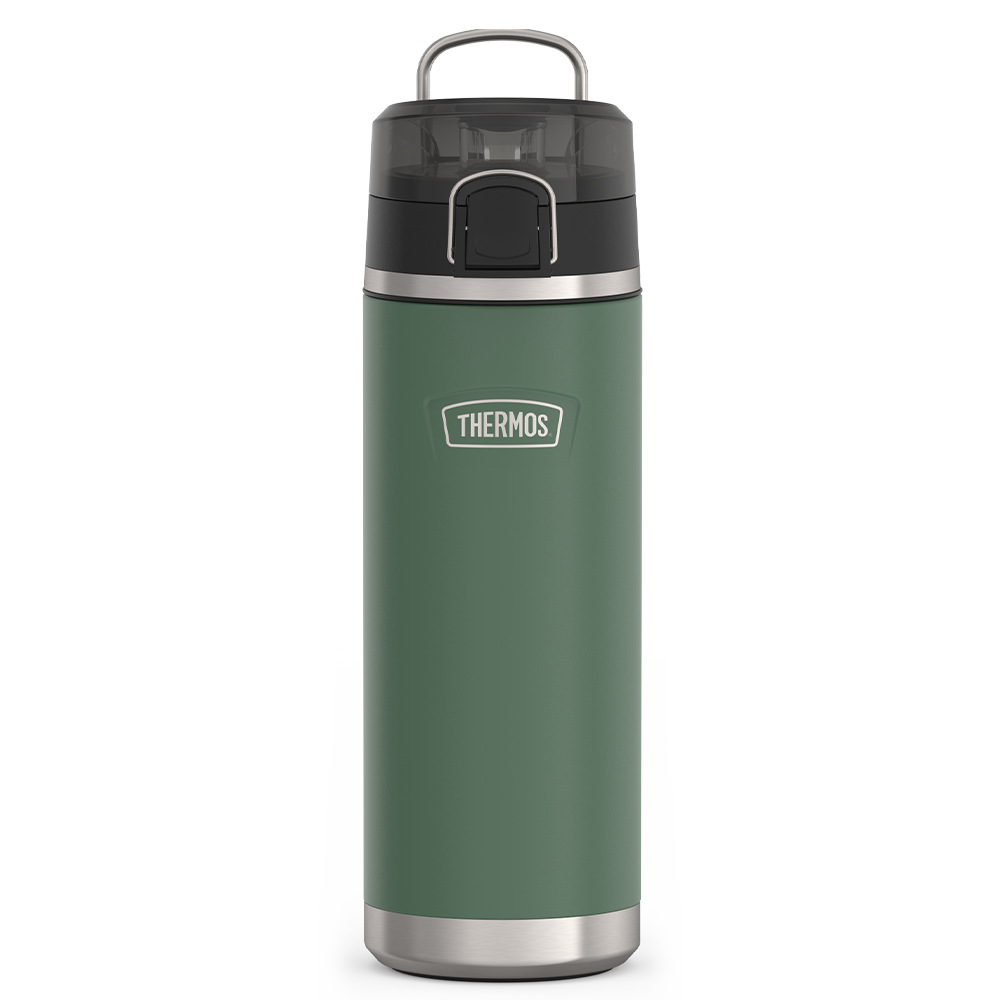 24oz ICON™ WATER BOTTLE WITH SPOUT - ALPINE GREEN