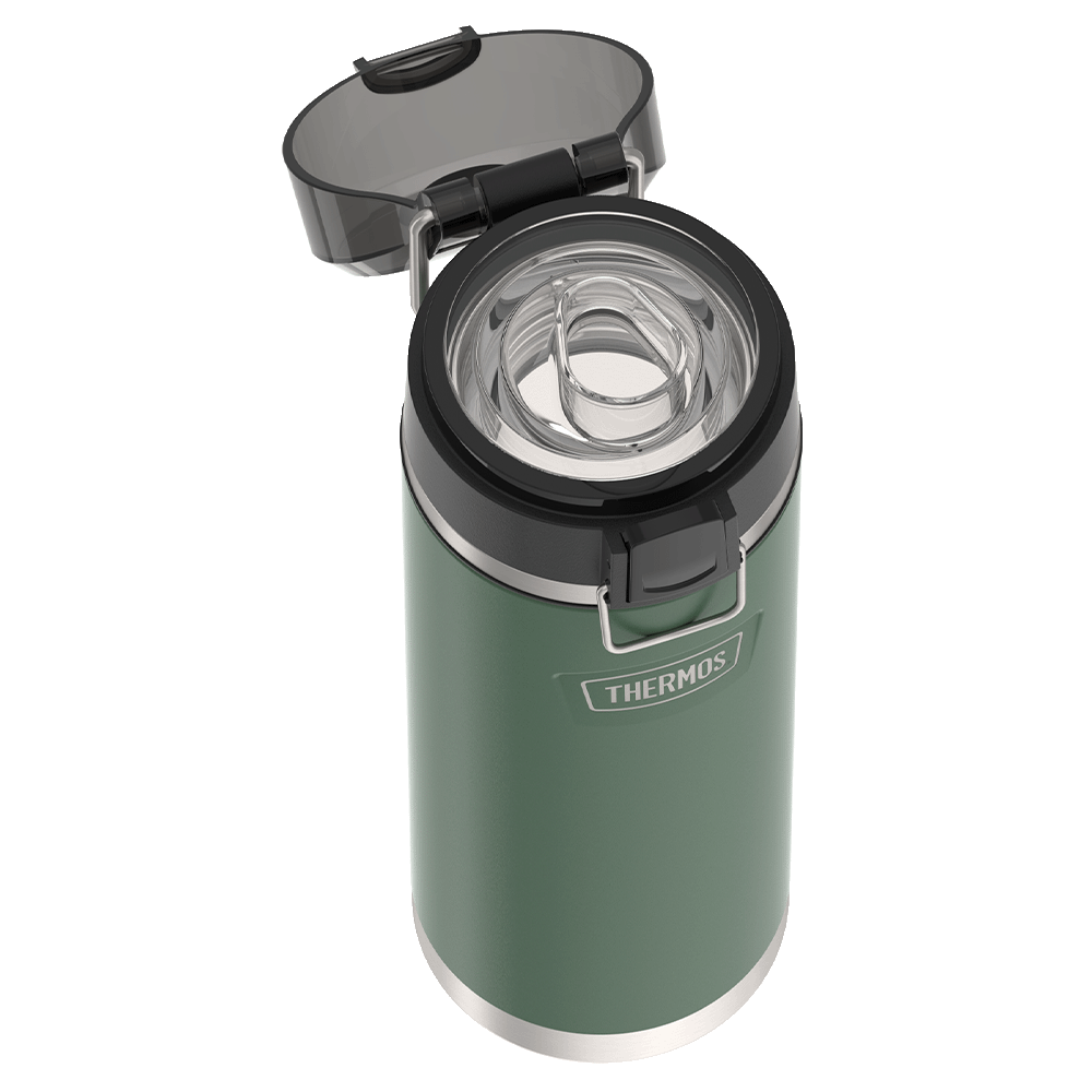 24oz ICON™ WATER BOTTLE WITH SPOUT - ALPINE GREEN