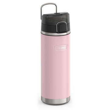 Thermos Icon Series Stainless Steel Vacuum Insulated Water Bottle w/ Spout, Saddle, 24oz