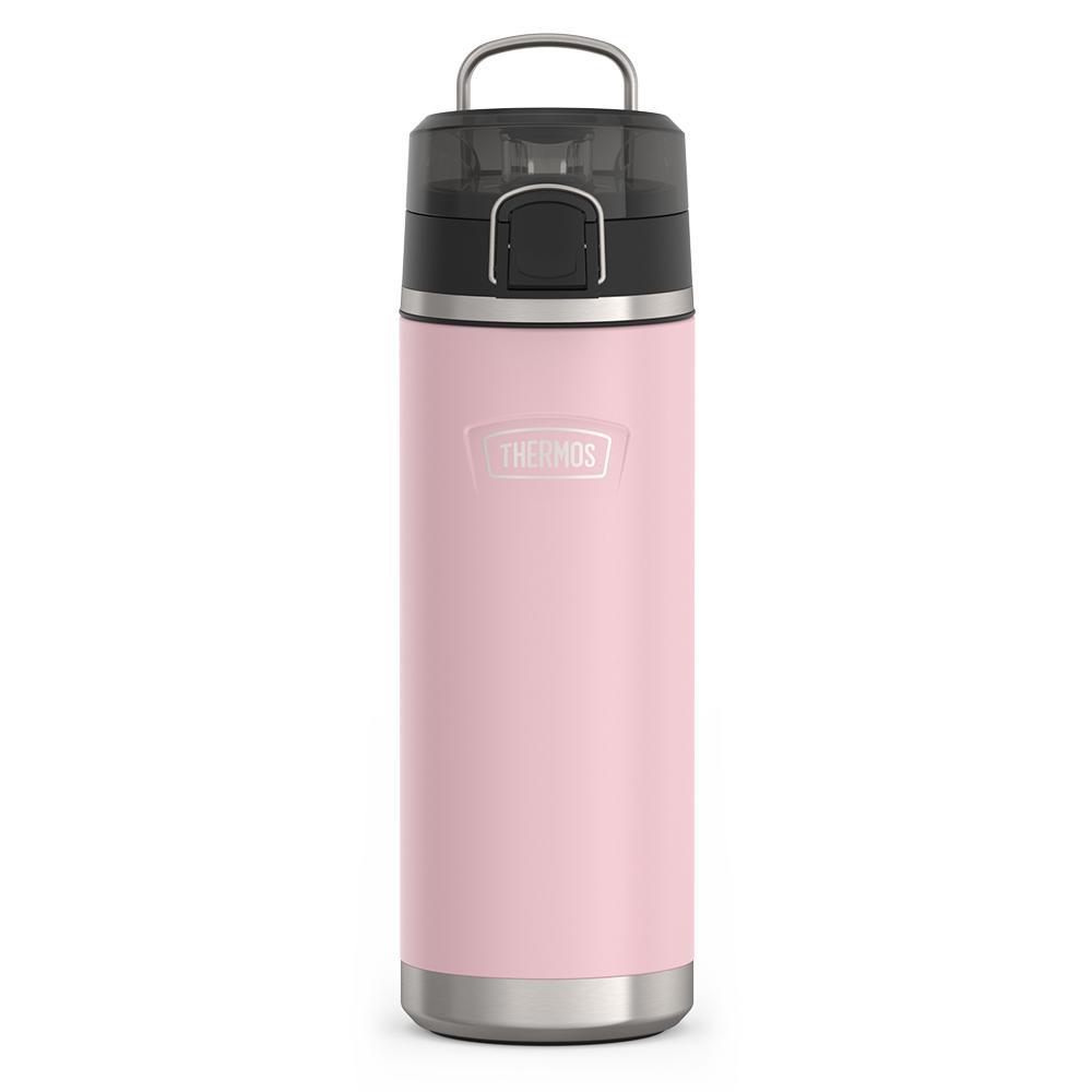 Flow 32oz Stainless Steel Insulated Water Bottle with Straw Lid Bottle- Pink