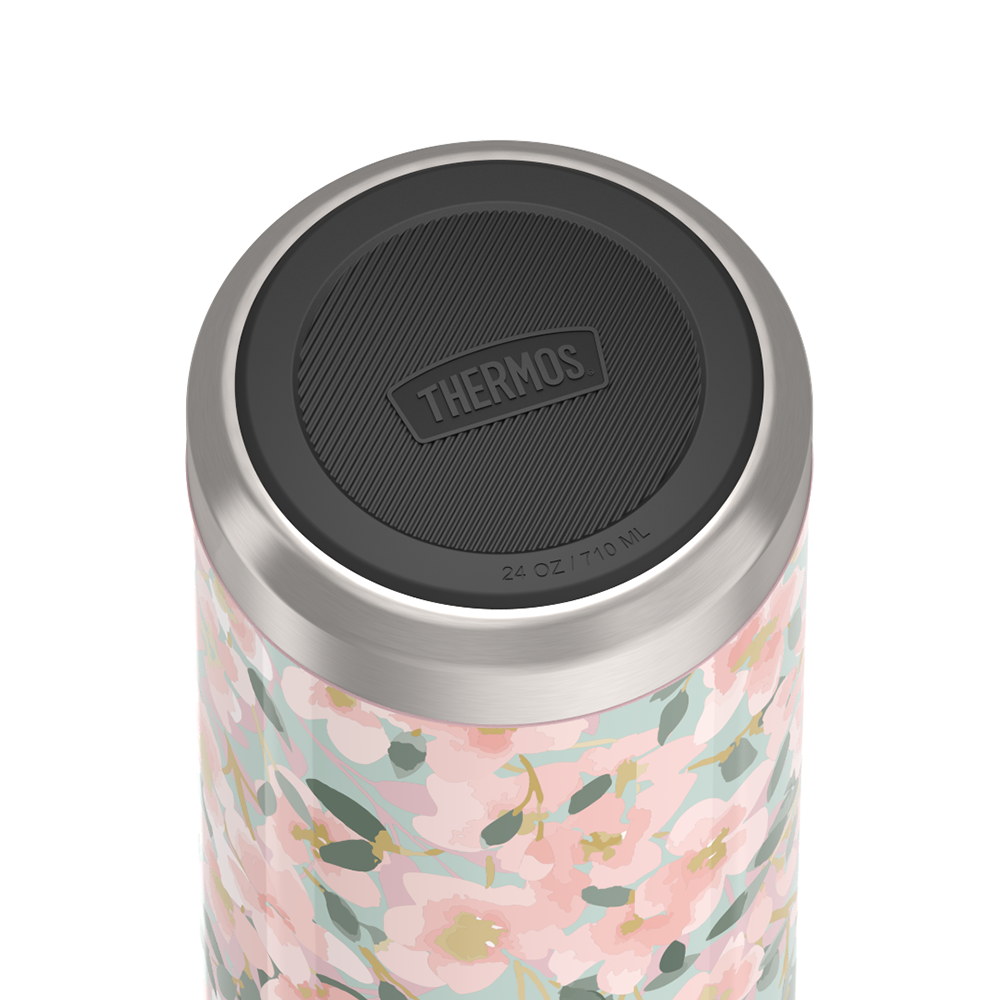 24oz ICON™ WATER BOTTLE WITH SPOUT - WATERCOLOR FLORAL