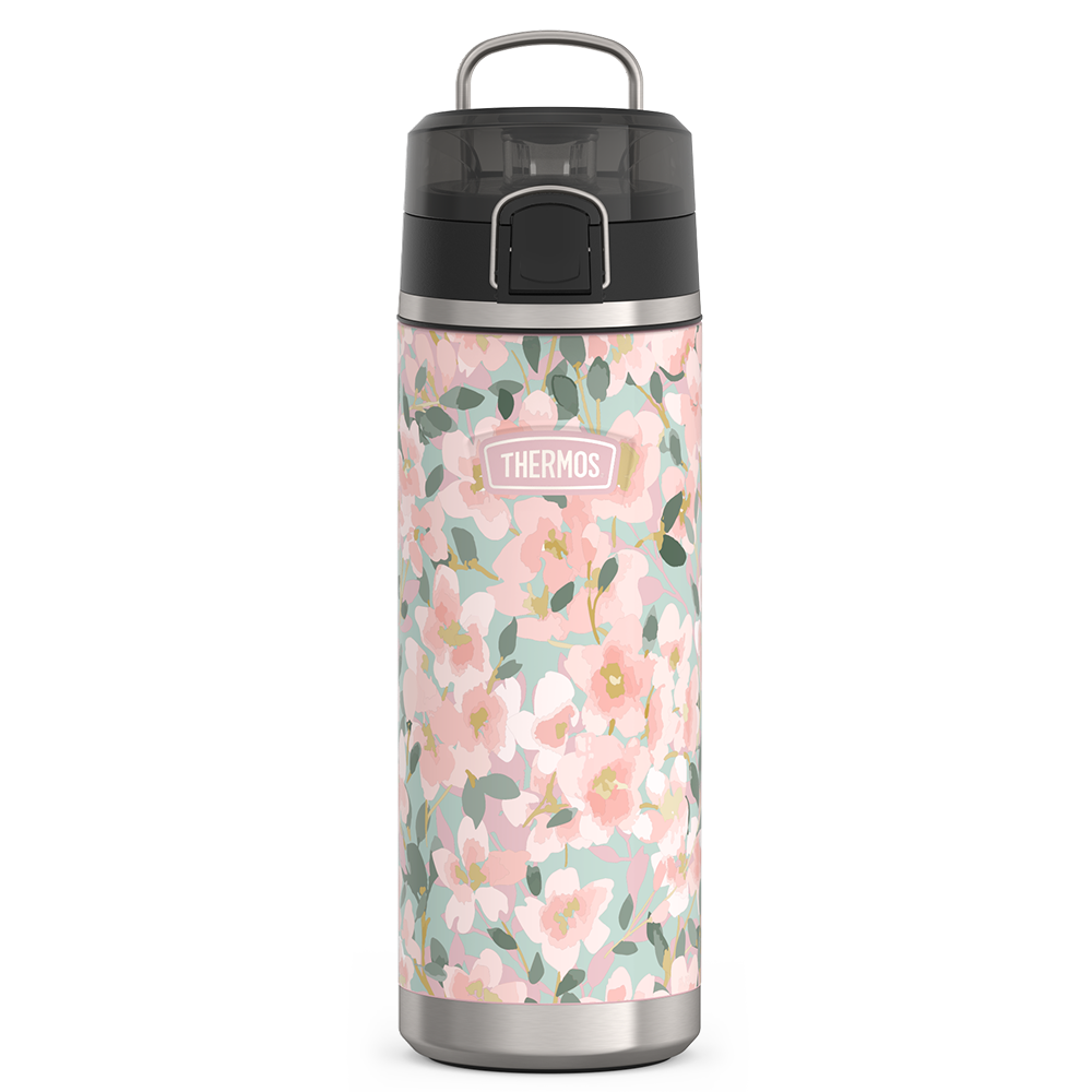 24oz ICON™ WATER BOTTLE WITH SPOUT - WATERCOLOR FLORAL