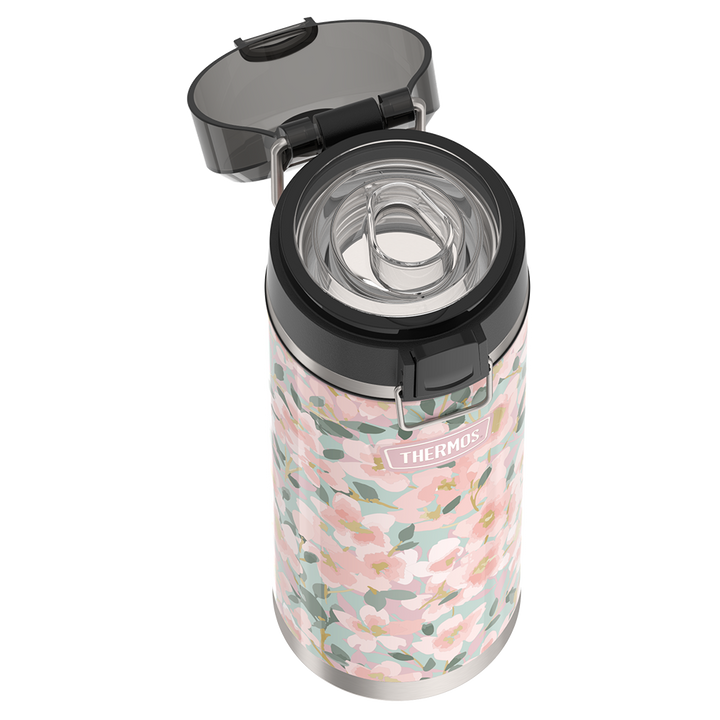 24oz ICON™ WATER BOTTLE WITH SPOUT - WATERCOLOR FLORAL