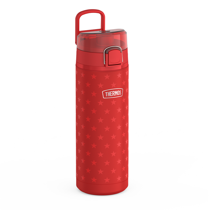 24oz ICON™ WATER BOTTLE WITH SPOUT - RED STARS