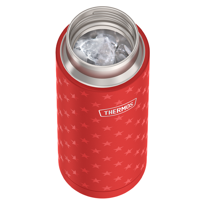 24oz ICON™ WATER BOTTLE WITH SPOUT - RED STARS