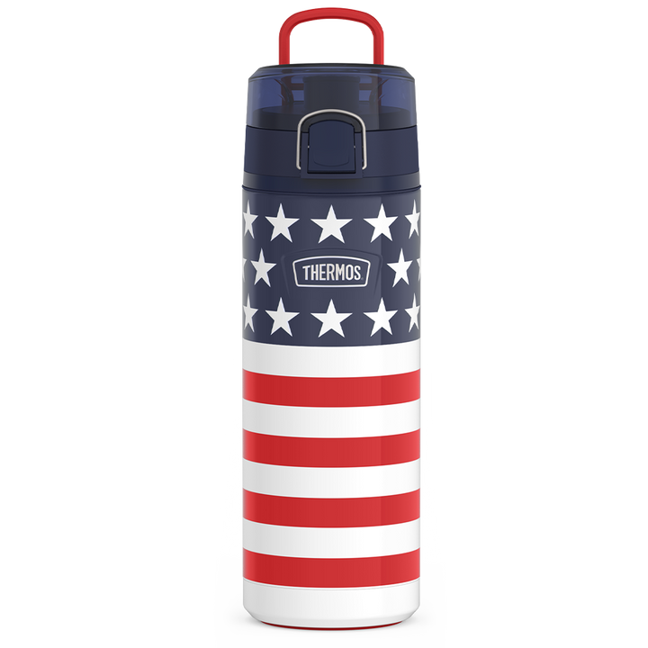24oz ICON™ WATER BOTTLE WITH SPOUT - AMERICAN FLAG