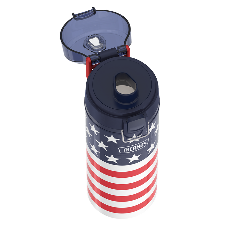 24oz ICON™ WATER BOTTLE WITH SPOUT - AMERICAN FLAG