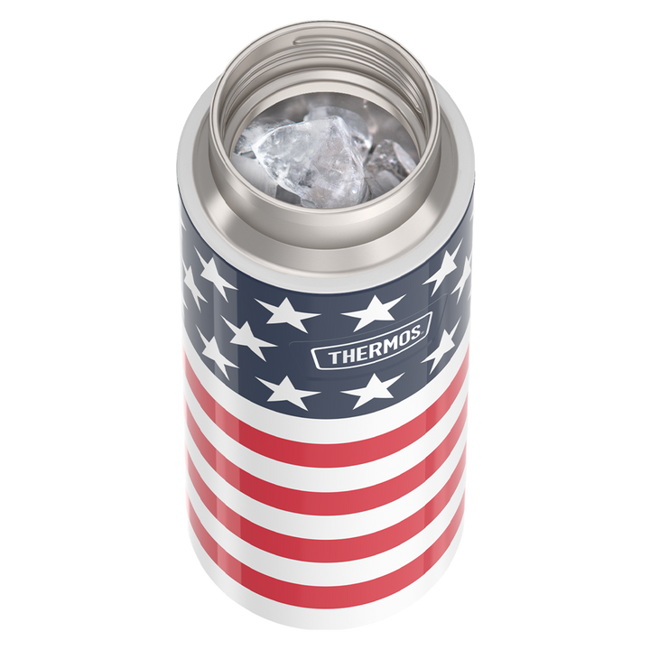 24oz ICON™ WATER BOTTLE WITH SPOUT - AMERICAN FLAG