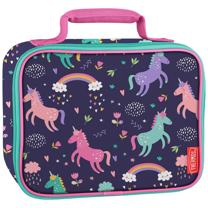 SOFT LUNCH BOX UNICORNS