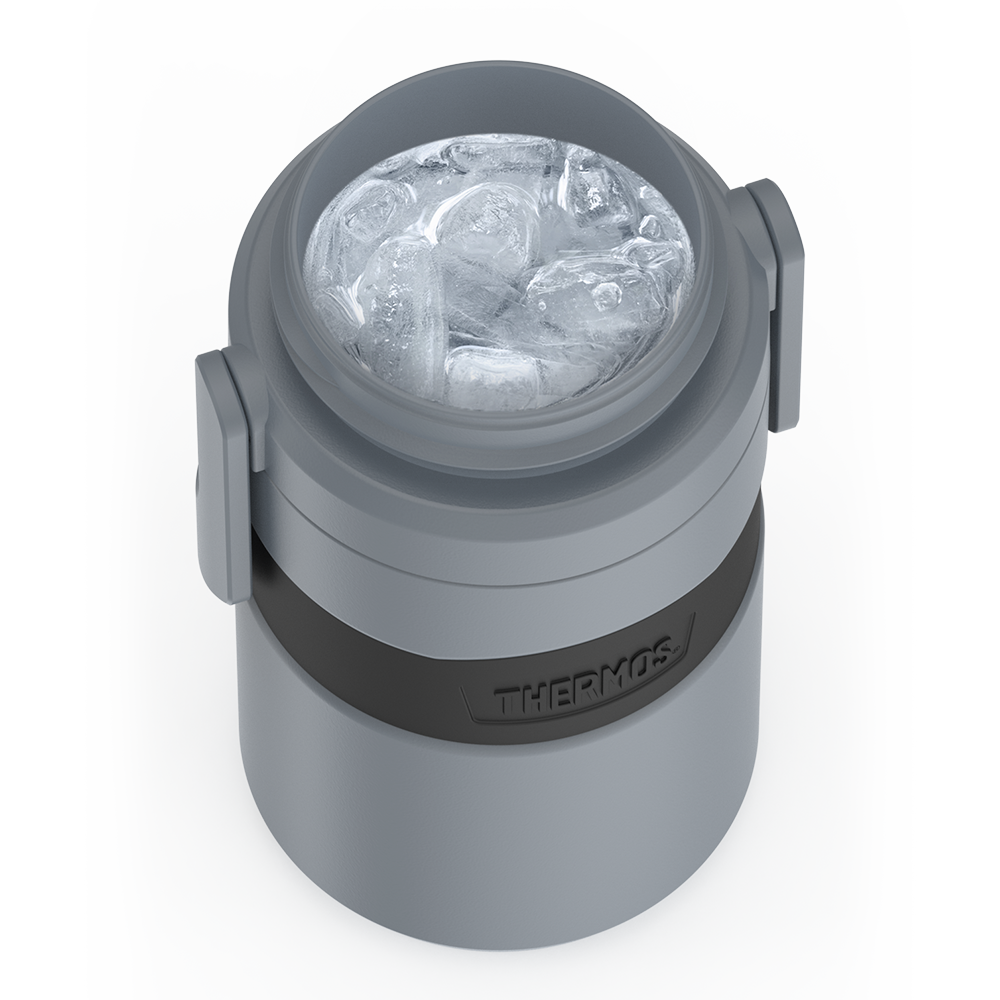 32oz INSULATED WATER BOTTLE - CHARCOAL