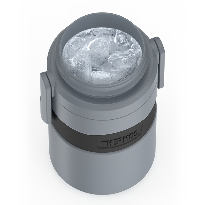 32oz INSULATED WATER BOTTLE - CHARCOAL