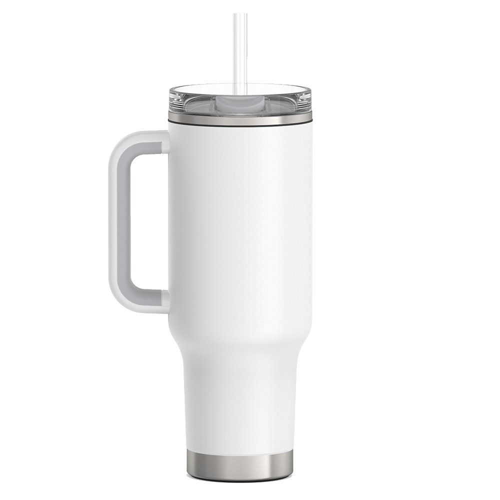 40oz STAINLESS STEEL CUP HOLDER MUG