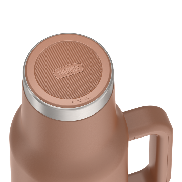 40oz STAINLESS STEEL CUP HOLDER MUG - MOCHA